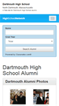 Mobile Screenshot of dartmouthhighschool.org